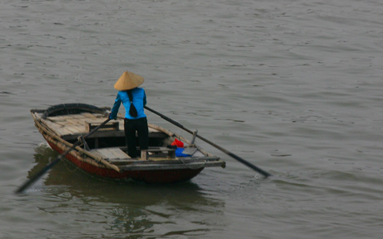 Vietnamese Fisher Woman